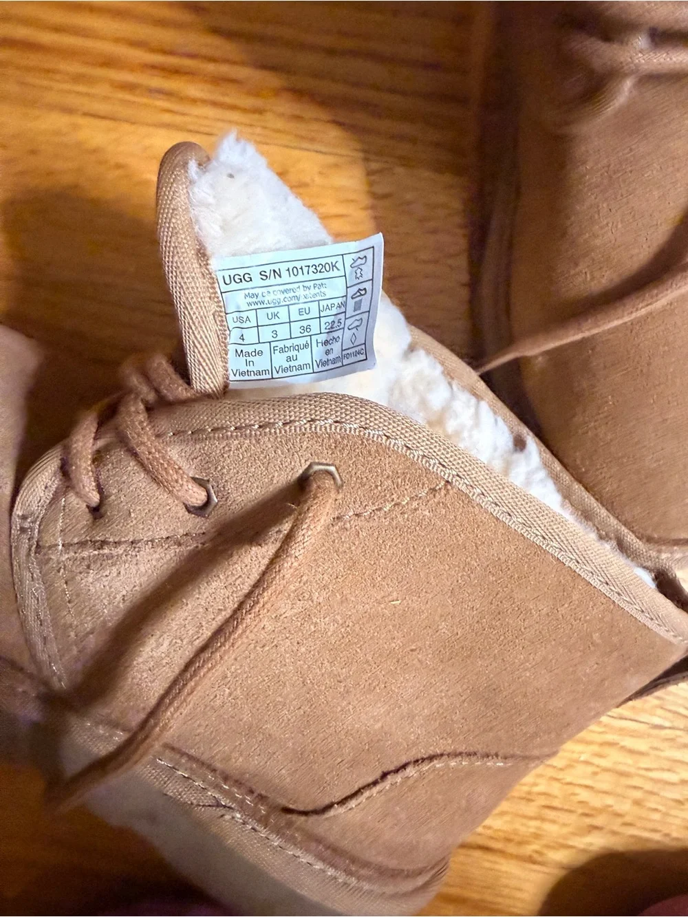 UGG warm faux
